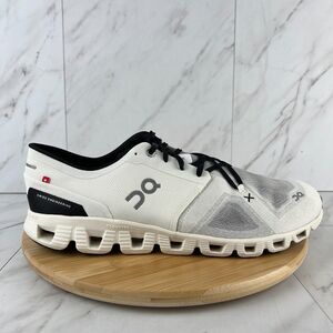 On Cloud X Mens Size 14 White Athletic Running Walk Gym Sneakers Shoes 60.98706